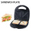 Multi-Function Waffle Maker 6 in 1 750W Double-Sided Non-stick Plates 3