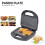 Multi-Function Waffle Maker 6 in 1 750W Double-Sided Non-stick Plates 9