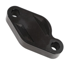 Piastra di chiusura per Raptor 700/YFZ450R, nera