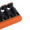 Exerciteur de doigts 3-8,5 lb tension orange 11