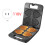Heart Shaped Waffle Maker, 1400W, Stainless Steel, Compact Black 3