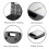 Heart Shaped Waffle Maker, 1400W, Stainless Steel, Compact Black 5