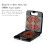 Heart Shaped Waffle Maker, 1400W, Stainless Steel, Compact Black 2