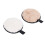 2er Pack wiederverwendbare Make-up-Entfernungspads - Weiß Khaki 14