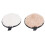 2er Pack wiederverwendbare Make-up-Entfernungspads - Weiß Khaki 16