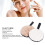 2er Pack wiederverwendbare Make-up-Entfernungspads - Weiß Khaki 5