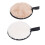 2er Pack wiederverwendbare Make-up-Entfernungspads - Weiß Khaki 9