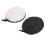 2 pezzi Puff struccante, fibre vegetali, Nero/Bianco 7