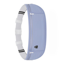 Gürteltasche Nylon Großkapazität Wasserdicht Elastisch Leichtgewichtige Fanny Pack für Fitness Sport Training Blau