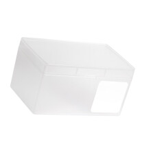 Mini boîte de rangement en PP à fermeture à pression avec couvercle pour bijoux
