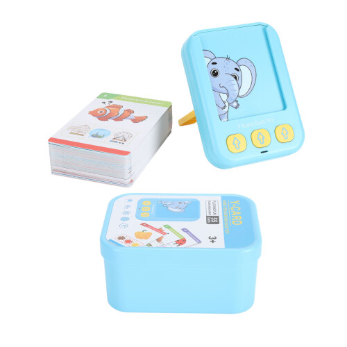 55 cartes flash parlantes pour bébé 9,8  7,5 cm ABS 2