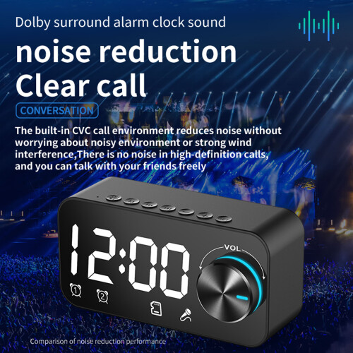 Wireless Bluetooth Speaker 5.3, 1200mAh, Noise Cancelling, FM Radio 2