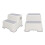 Multifunctional Thicken Plastic Toddler Step Stool - Safe for Kitchen & Bath 11