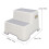 Multifunctional Thicken Plastic Toddler Step Stool - Safe for Kitchen & Bath 2