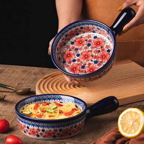 Ceramic Baking Mould Rice Bowl Instant Noodle Bowl Salad Plate Rectangular Mould For Oven 1