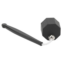 Pool Cue Chalk Holder Cover mit oktagonalem Design, leicht, aus schwarzem Kunststoff, Kugelschlägerkreidehalter für Billard