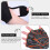Gants de natation antidérapants, réglables, S/M/L, 3 couleurs 5