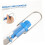 Spring Load Gauge, Spring-Loaded Scale, Dynamometer, Stainless Steel, Blue, Trigger Weight Display 3