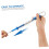 Spring Load Gauge, Spring-Loaded Scale, Dynamometer, Stainless Steel, Blue, Trigger Weight Display 4
