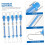 Spring Load Gauge, Spring-Loaded Scale, Dynamometer, Stainless Steel, Blue, Trigger Weight Display 5