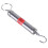 Lightweight Aluminium Mechanical Spring Scale Dynamometer Easy To Read Dials 5 Kg Capacity Portable 5