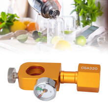 Adattatore di rifornimento CO2 CGA320 da 115,00 g con manometro