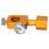 Adaptador de recarga de CO2 CGA320 con manómetro 15