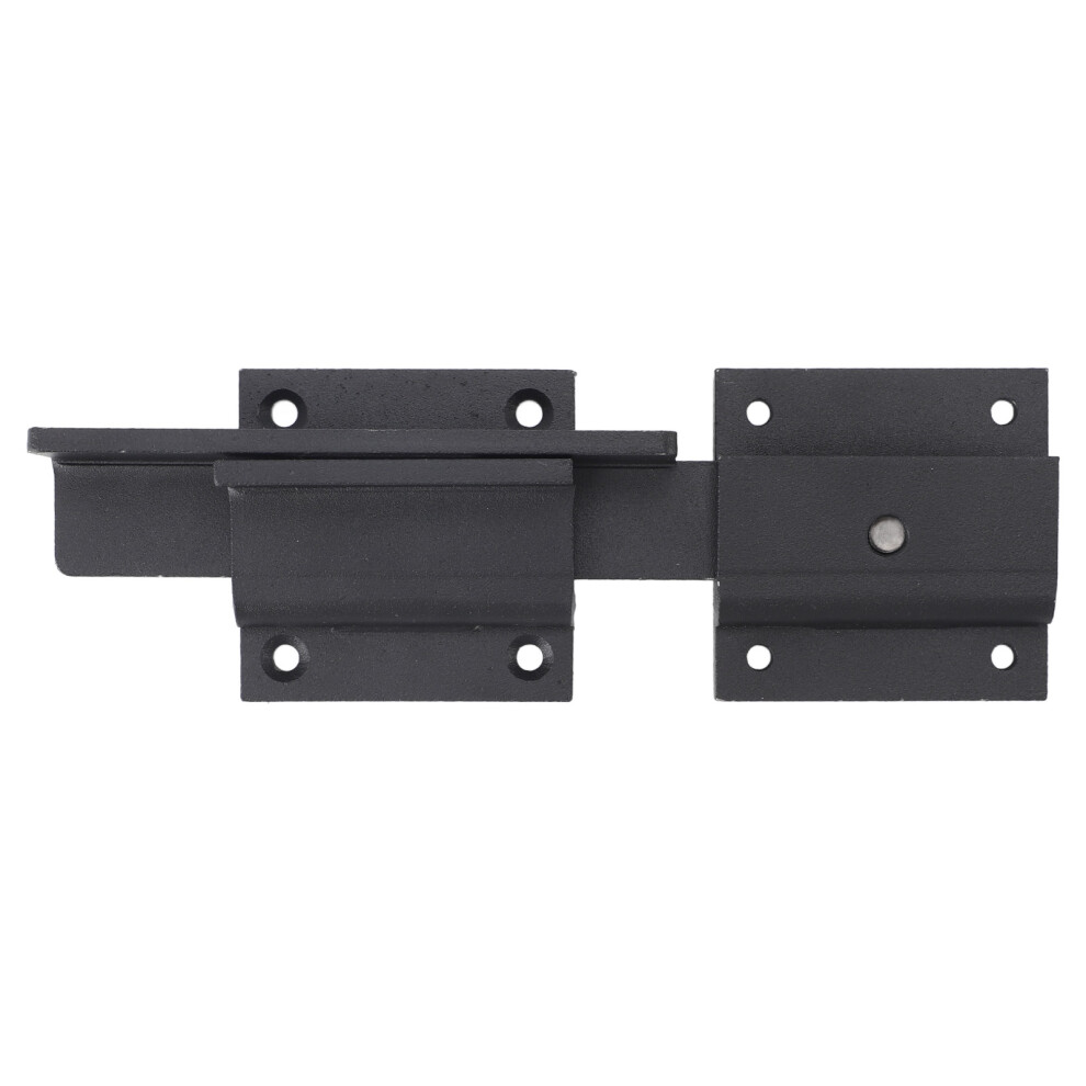 Carbon Steel Flip Gate Latch Lock With Padlock Hole For Outdoor Fence, 2.5X18cm 3001335355275