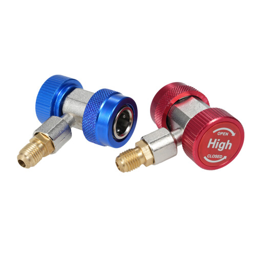 Ensemble d'adaptateurs pour climatisation R134A - Multicolore - 5 pièces - 24  16,6  0,1 cm 1
