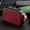 Mini altoparlante Bluetooth rosso 400mAh BT 4.2 UDisk 1