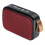 Mini altoparlante Bluetooth rosso 400mAh BT 4.2 UDisk 2