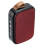 Mini altoparlante Bluetooth rosso 400mAh BT 4.2 UDisk 9
