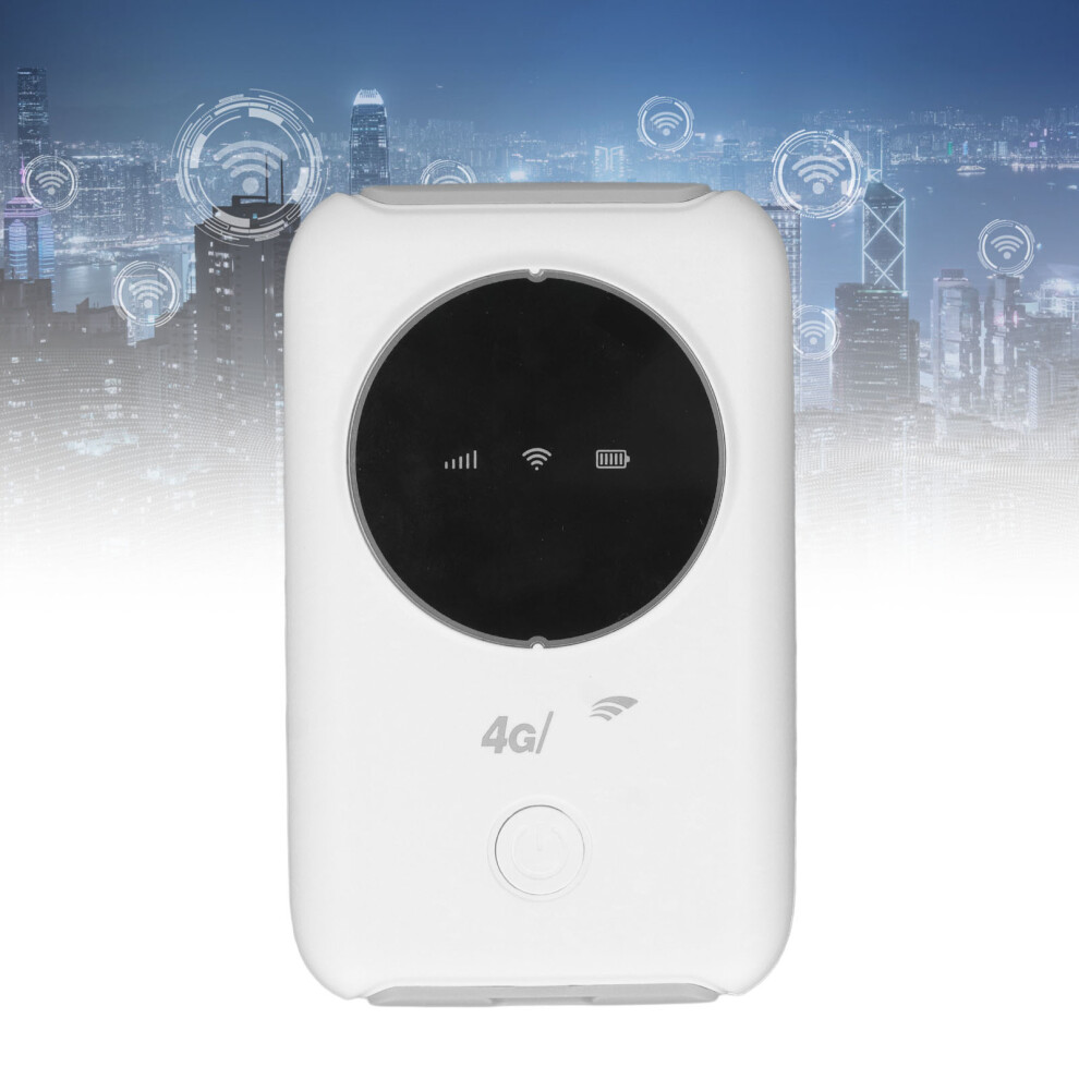 4G Lte Mobile Wifi Router 300Mbps, 3200Mah, Supports 10 Devices 7631335356390