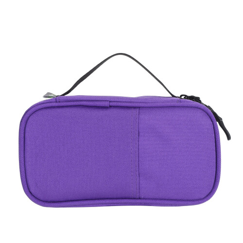 Lila Insulin-Kühlpack-Organizer EVA 2 Eispackungen 1