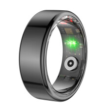 Bague intelligente BT5.1 acier inoxydable argenté 18mAh IP68