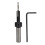 Fresa avellanadora de carburo de 2,5 x 6 mm con llave hexagonal 2