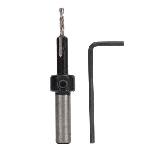 Fresa avellanadora de carburo de 2,5 x 6 mm con llave hexagonal 1