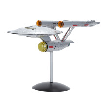 Realistic 1/1000 LED Spaceship Model with Lights