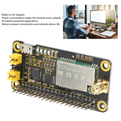 AM 020 LoRa HAT SX1268 buffer da 1000 byte UART RPi 2
