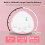 Tire-lait portable 180 ml blanc, 4 modes 6