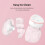 Tire-lait portable 180 ml blanc, 4 modes 2
