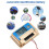 Controlador de carga solar MPPT 30A 12V/24V Bluetooth 4