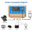 Controlador de carga solar MPPT 30A 12V/24V Bluetooth 6