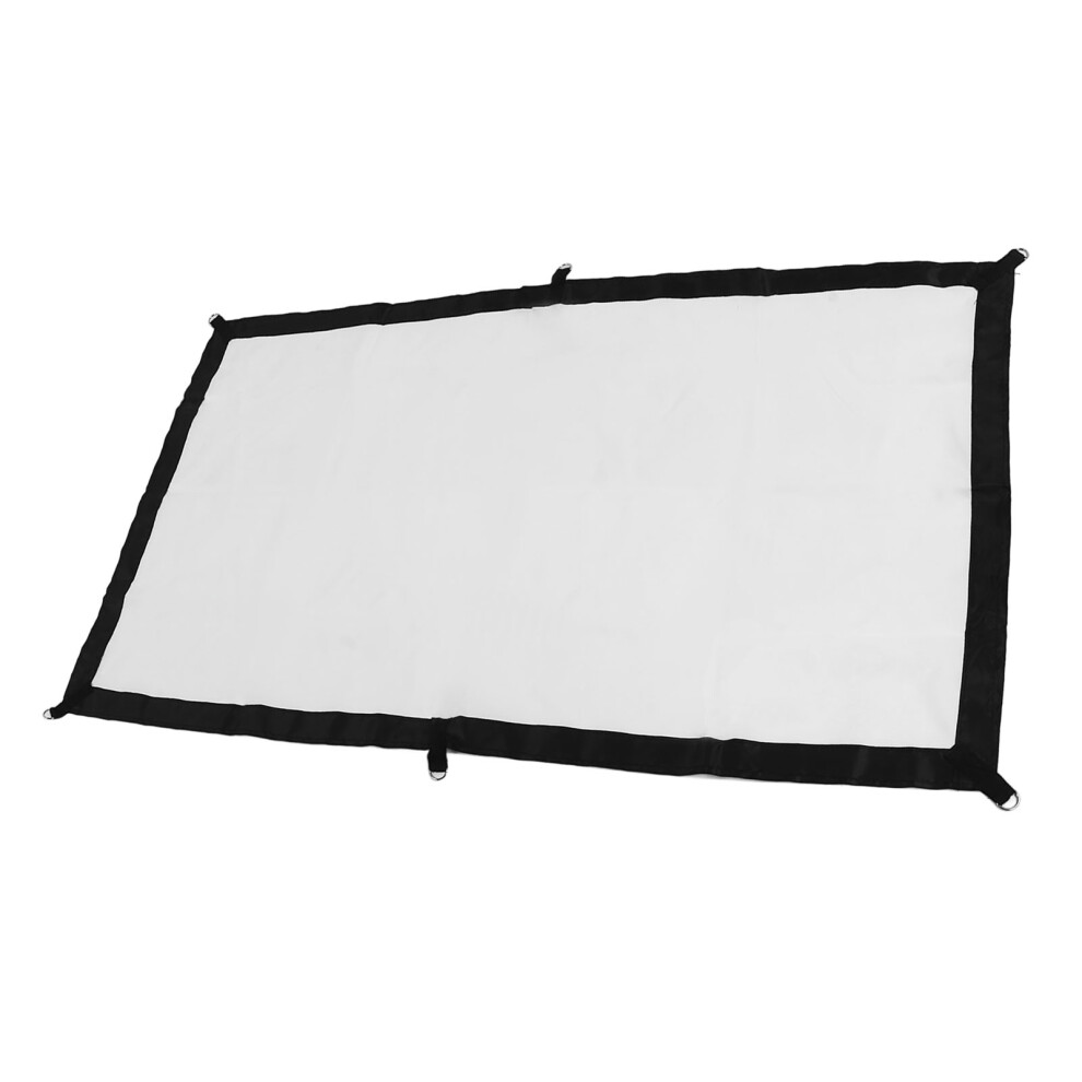 60Inch Foldable 16:9 Indoor Outdoor Hd Polyester Projector Screen 7901335362746