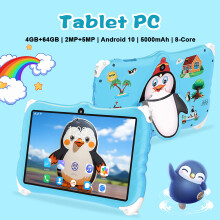 Kids 7-inch Android Tablet 4GB+64GB, 1080p Screen, Parental Control