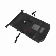 Mochila de gran capacidad para húmedo y seco negra 28x14x66cm