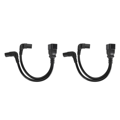 Cable de Alimentación en Y de 0.32m C20 a 2x C13 Splitter