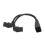 Cable de Alimentación en Y de 0.32m C20 a 2x C13 Splitter 9