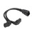 Cable de Alimentación en Y de 0.32m C20 a 2x C13 Splitter 13