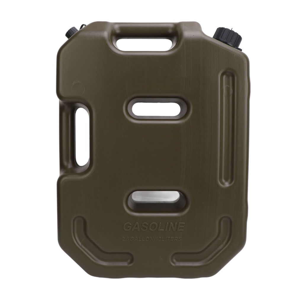 10L Fuel Tank For Offroad 2.6 Gallons Shockproof Multipurpose Green 3421335368080